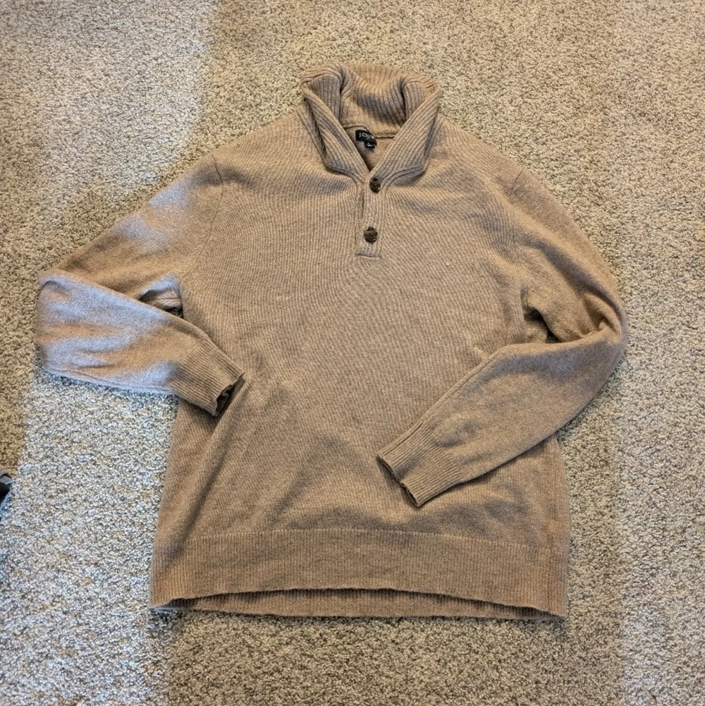 J. Crew Shawl Collar Sweater